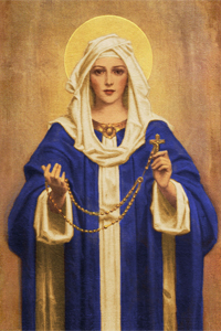 7 de octubre: Virgen del Rosario